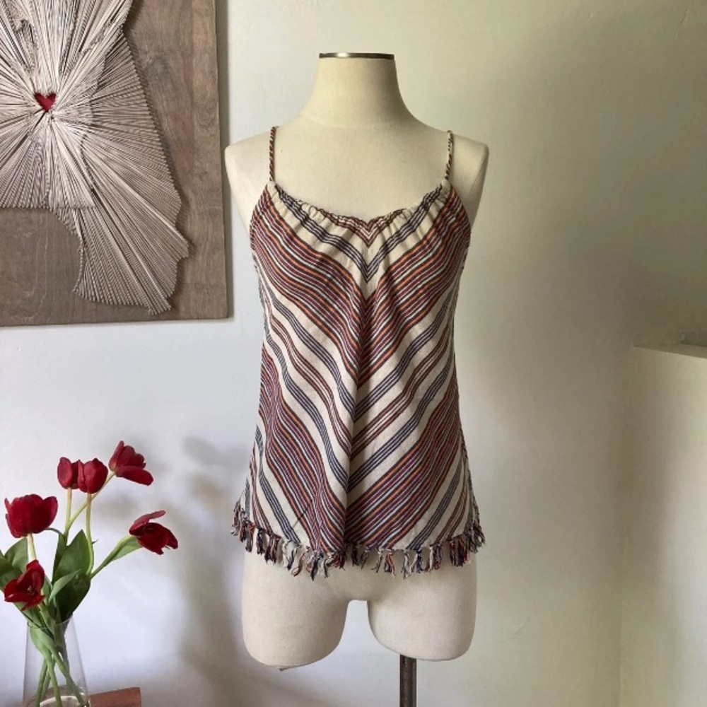 ❤️ Strap Tank with Tassels